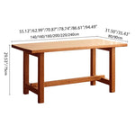 Elegant Natural Cherry Wood Table - Perfect for Modern Interiors hldmz-708