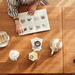 Exquisite Cherry Wood Natural Finish Table - Premium Plywood Construction hldmz-711