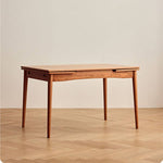 Exquisite Cherry Wood Natural Finish Table - Premium Plywood Construction hldmz-711