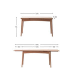 Exquisite Cherry Wood Natural Finish Table - Premium Plywood Construction hldmz-711