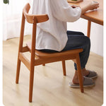 Natural Cherry Wood Chair - Elegant and Durable Seating for Your Home hldmz-714