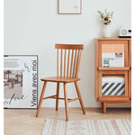 Elegant Cherry Wood Chair in Natural Finish – Timeless Design for Any Space hldmz-715