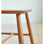 Elegant Cherry Wood Chair in Natural Finish – Timeless Design for Any Space hldmz-715