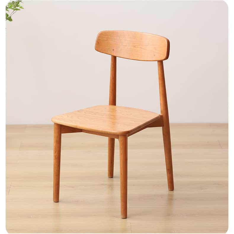 Elegant Natural Wood Chair in Oak and Cherry Finishes – Perfect for Any Room Decor hldmz-716