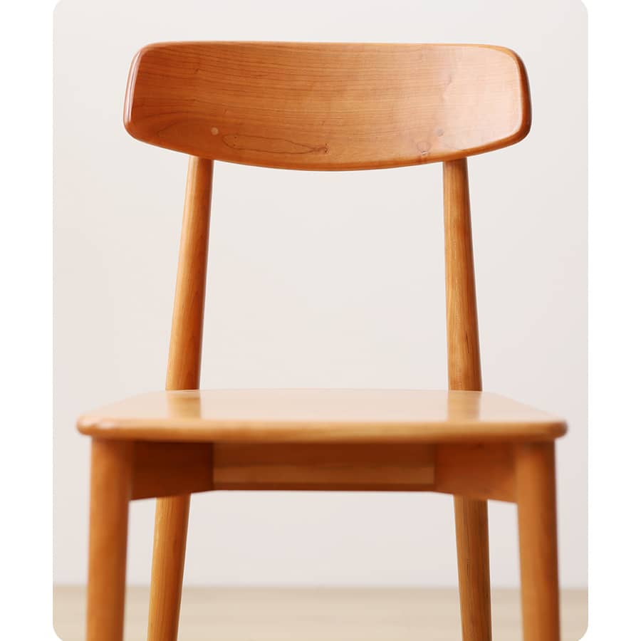 Elegant Natural Wood Chair in Oak and Cherry Finishes – Perfect for Any Room Decor hldmz-716