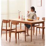 Elegant Natural Wood Chair in Oak and Cherry Finishes – Perfect for Any Room Decor hldmz-716