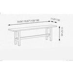 Elegant Cherry Wood Stool - Natural Finish for Timeless Style hldmz-725