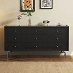 Sleek Cherry Wood Cabinet with Modern Design - Perfect for Stylish Interiors hlxl-4408