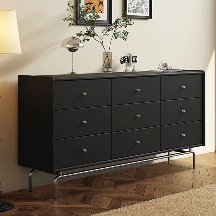 Sleek Cherry Wood Cabinet with Modern Design - Perfect for Stylish Interiors hlxl-4408