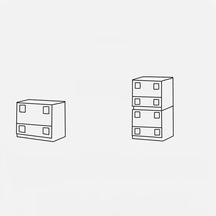 Stylish Ash Wood Cabinet with Modern Handles - Perfect for Elegant Home Storage hlxl-4410