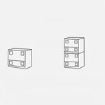 Stylish Ash Wood Cabinet with Modern Handles - Perfect for Elegant Home Storage hlxl-4410