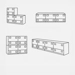 Stylish Ash Wood Cabinet with Modern Handles - Perfect for Elegant Home Storage hlxl-4410