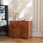 Stylish Ash Wood Cabinet with Modern Handles - Perfect for Elegant Home Storage hlxl-4410