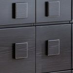 Stylish Ash Wood Cabinet with Modern Handles - Perfect for Elegant Home Storage hlxl-4410