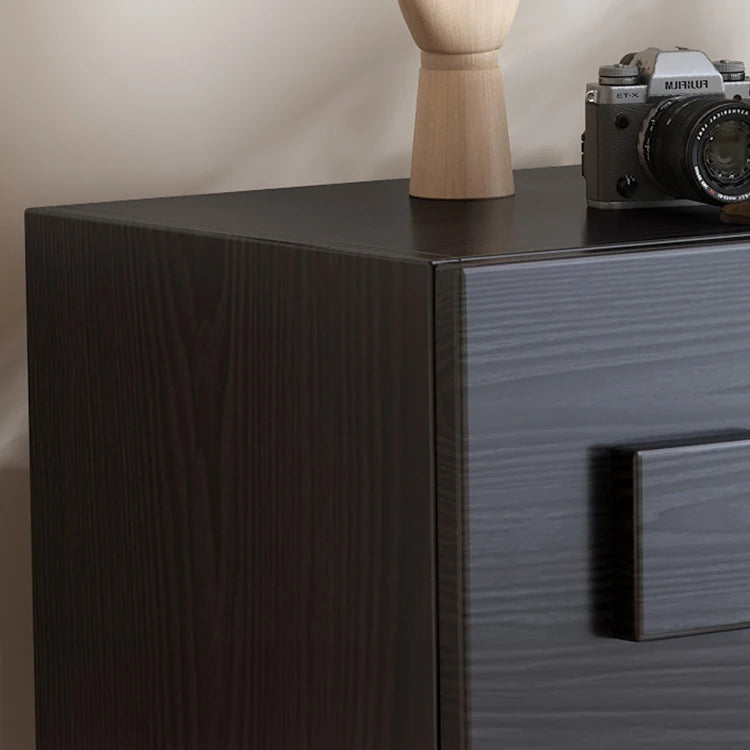 Stylish Ash Wood Cabinet with Modern Handles - Perfect for Elegant Home Storage hlxl-4410