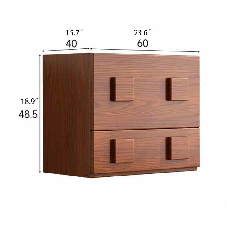 Stylish Ash Wood Cabinet with Modern Handles - Perfect for Elegant Home Storage hlxl-4410
