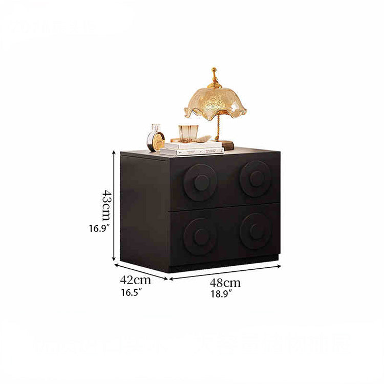 Elegant Glass and Rattan Cabinet with Modern Design hlxl-4413
