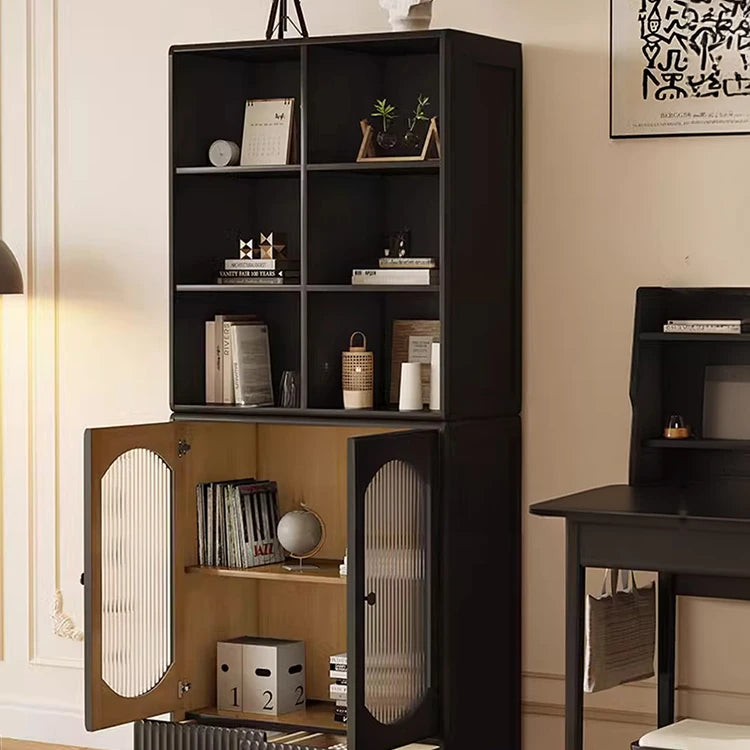 Sleek Multi-Layer Glass & Aluminum Cabinet for Modern Interiors hlxl-4414