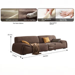 Luxurious Pine Down Techno Fabric Sofa – Stylish Comfort for Modern Living Rooms hly-3035