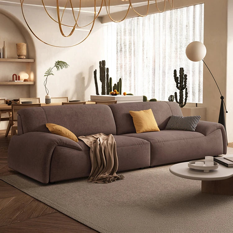 Luxurious Pine Down Techno Fabric Sofa – Stylish Comfort for Modern Living Rooms hly-3035
