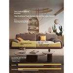 Luxurious Pine Down Techno Fabric Sofa – Stylish Comfort for Modern Living Rooms hly-3035