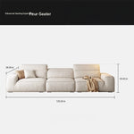 Elegant Pine Solid Wood Sofa with Cotton Stuffing & Techno Fabric – Modern Comfort for Your Living Room hly-3036