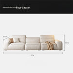 Elegant Pine Solid Wood Sofa with Cotton Stuffing & Techno Fabric – Modern Comfort for Your Living Room hly-3036