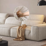 Elegant Pine Solid Wood Sofa with Cotton Stuffing & Techno Fabric – Modern Comfort for Your Living Room hly-3036