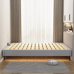 Modern Wooden Slat Bed Frame - Minimalist Design for Cozy Bedrooms hlyj-3140