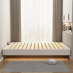 Modern Wooden Slat Bed Frame - Minimalist Design for Cozy Bedrooms hlyj-3140
