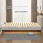 Modern Wooden Slat Bed Frame - Minimalist Design for Cozy Bedrooms hlyj-3140