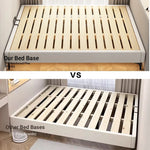 Modern Wooden Slat Bed Frame - Minimalist Design for Cozy Bedrooms hlyj-3140