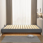 Modern Wooden Slat Bed Frame - Minimalist Design for Cozy Bedrooms hlyj-3140