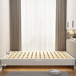Modern Wooden Slat Bed Frame - Minimalist Design for Cozy Bedrooms hlyj-3140