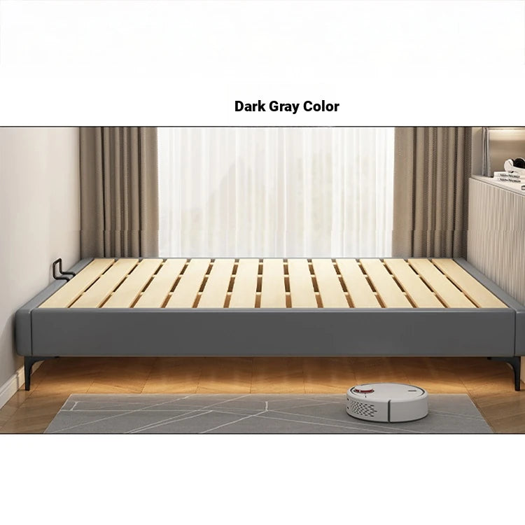 Modern Wooden Slat Bed Frame - Minimalist Design for Cozy Bedrooms hlyj-3140