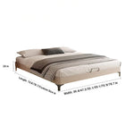 Modern Wooden Slat Bed Frame - Minimalist Design for Cozy Bedrooms hlyj-3140