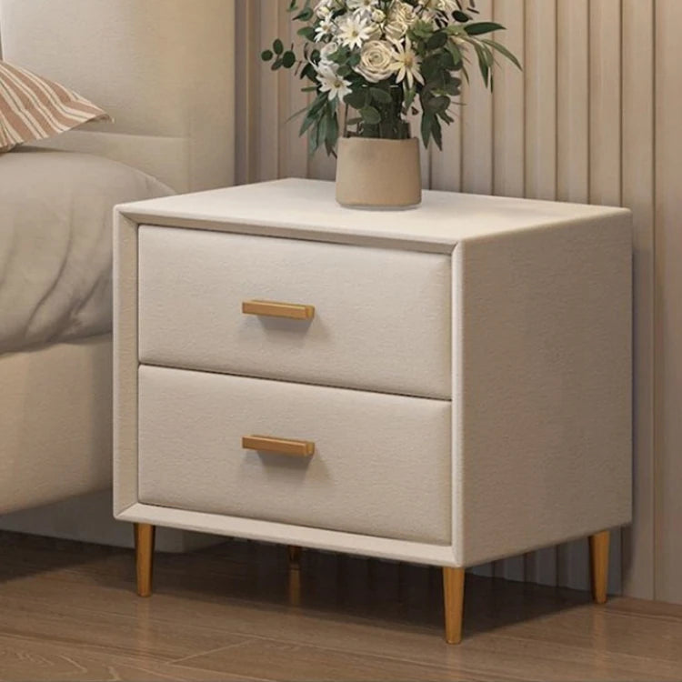 Modern Faux Leather Bed Frame with Upholstered Headboard - Stylish & Durable Queen Size Mattress Base hlyj-3141