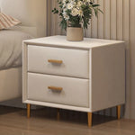 Modern Faux Leather Bed Frame with Upholstered Headboard - Stylish & Durable Queen Size Mattress Base hlyj-3141