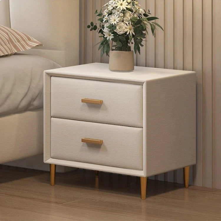 Modern Faux Leather Bed with Stylish Headboard – Chic Bedroom Furniture for Ultimate Comfort hlyj-3142