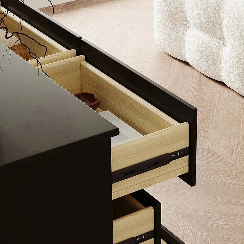 Elegant Ash Wood Cabinet with Modern Design - Stylish Storage Solution for Any Room hmr-4771