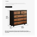 Elegant Ash Wood Cabinet with Modern Design - Stylish Storage Solution for Any Room hmr-4771
