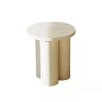 Modern Pine Coffee Table – Stylish Round Accent Table for Living Room & Bedroom hmr-4772