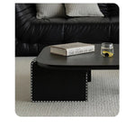 Stylish Ash Wood Coffee Table with Modern Design for Living Room Decor hmr-4778