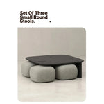Stylish Ash Wood Coffee Table with Modern Design for Living Room Decor hmr-4778