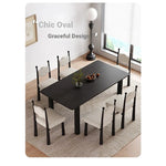 Stylish Ash Wood Dining Table with Unique Design – Perfect for Modern Interiors hmr-4781