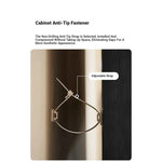 Stylish Ash Wood Cabinet with Sleek Design - 4 Drawer Dresser for Modern Living Spaces hmr-4783