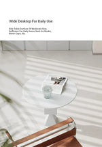 Stylish Oak Density Board Coffee Table - Modern Round Design for Living Room Elegance hmr-4799