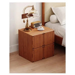 Stylish Ash Wood Bedside Cupboard - Modern Storage Solution for Your Home hmr-4803