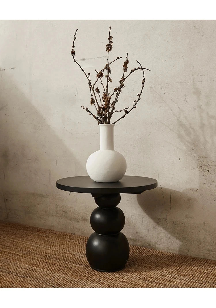 Stylish Ash Wood Coffee Table with Modern Design - Perfect for Living Room Décor hmr-4807