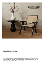 Stylish Ash Wood Coffee Table with Modern Design - Perfect for Living Room Décor hmr-4807